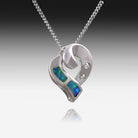 STERLING SILVER HEART SHAPE PENDANT