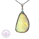 Sterling Silver White Opal pendant