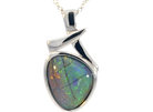 Sterling Silver Opal triplet pendant 25x12.9mm - Masterpiece Jewellery Opal & Gems Sydney Australia | Online Shop