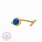 18kt Yellow Gold Black Opal 1.6ct tie pin - Masterpiece Jewellery Opal & Gems Sydney Australia | Online Shop