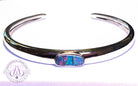 Sterling Silver Boulder Opal 2.12ct bangle