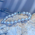 South Sea Pearl bracelet 8-8.5mm silver clasp - Masterpiece Jewellery Opal & Gems Sydney Australia | Online Shop