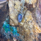 Sterling Silver Opal doublet 12.7x7.5mm pendant - Masterpiece Jewellery Opal & Gems Sydney Australia | Online Shop