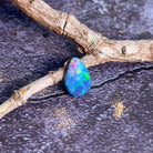 Loose Australian Opal doublet freeform 2.53ct - Masterpiece Jewellery Opal & Gems Sydney Australia | Online Shop