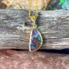 18kt Yellow Gold Boulder Opal 1.35ct pendant - Masterpiece Jewellery Opal & Gems Sydney Australia | Online Shop