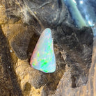 Loose triangular shape 1.35ct Red Fiery Yellow Green Light Opal - Masterpiece Jewellery Opal & Gems Sydney Australia | Online Shop