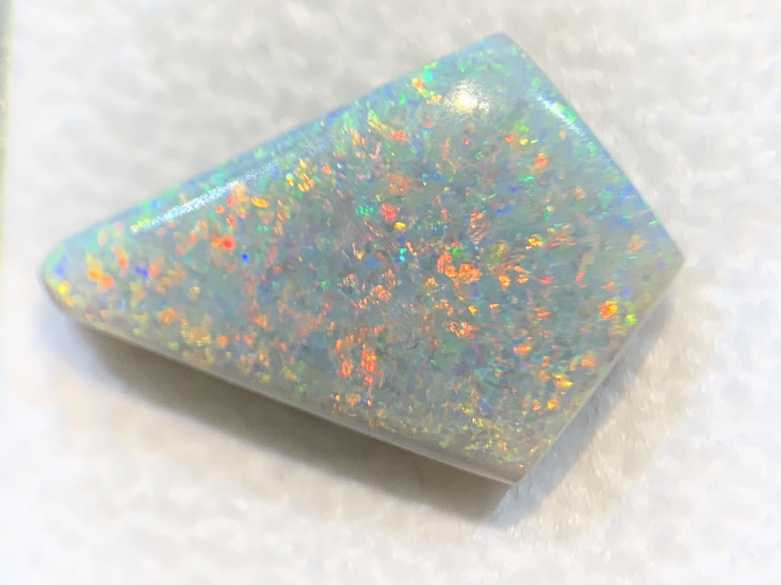 Kite shape Black Opal 5.85ct - Masterpiece Jewellery Opal & Gems Sydney Australia | Online Shop