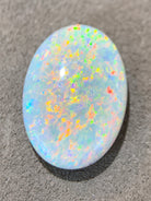 Oval Black Opal 5.52ct - Masterpiece Jewellery Opal & Gems Sydney Australia | Online Shop