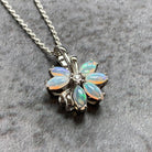 Sterling Silver Opal pendant - Masterpiece Jewellery Opal & Gems Sydney Australia | Online Shop