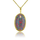 14kt Yellow Gold Opal triplet pendant - Masterpiece Jewellery Opal & Gems Sydney Australia | Online Shop