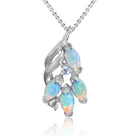 STERLING SILVER OPAL PENDANT - Masterpiece Jewellery Opal & Gems Sydney Australia | Online Shop