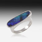 STERLING SILVER BOULDER OPAL RING - Masterpiece Jewellery Opal & Gems Sydney Australia | Online Shop